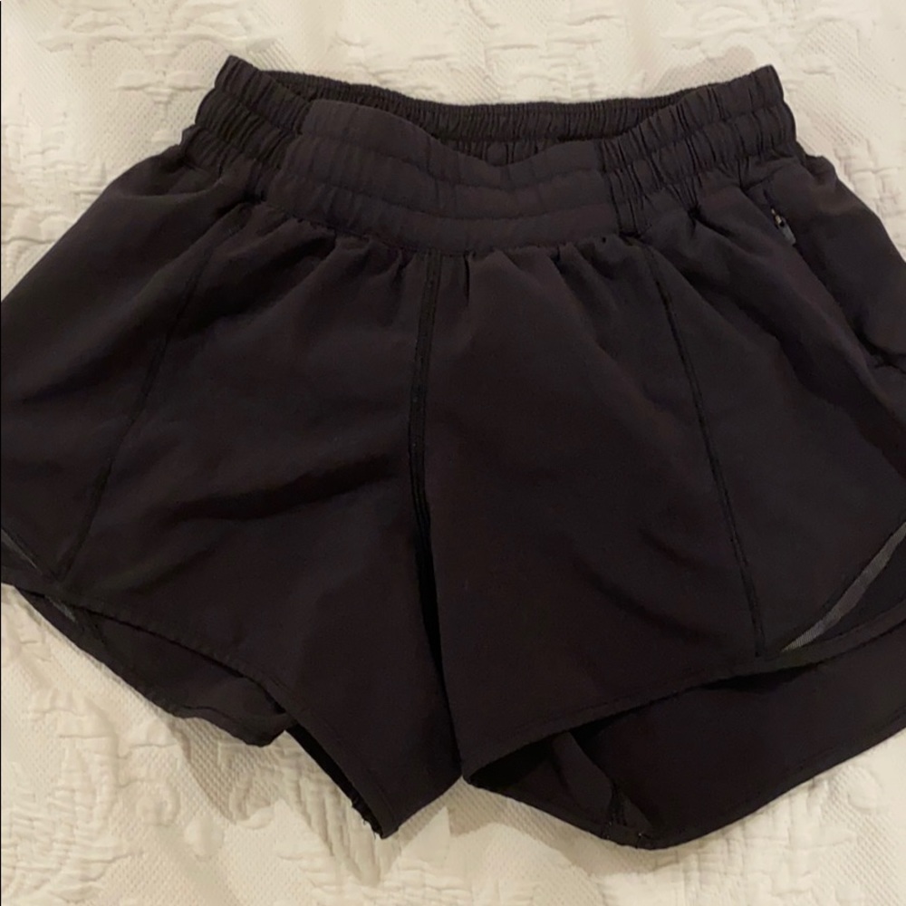 Black Lululemon shorts